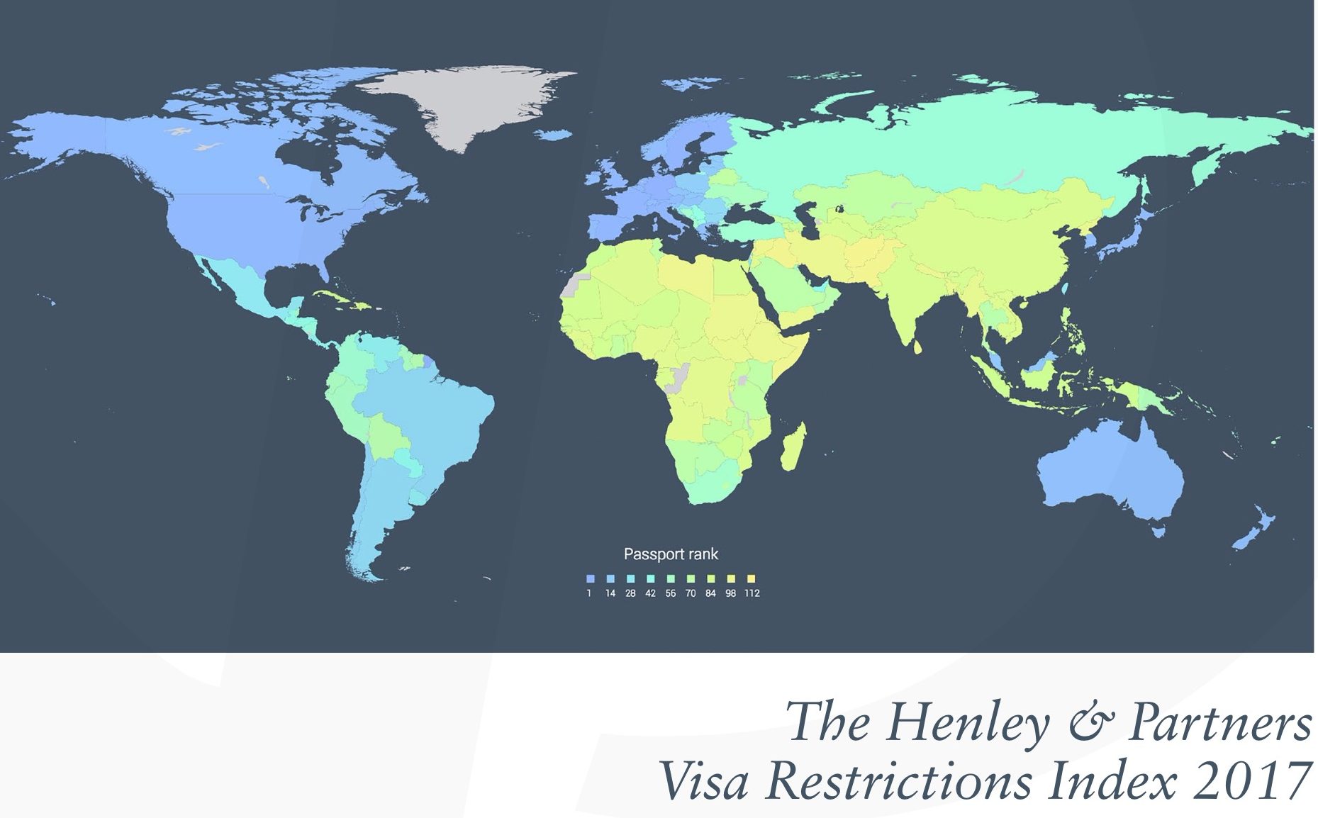 Henley visa restrictions index