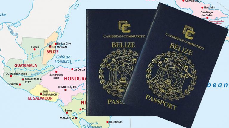 Belize passport