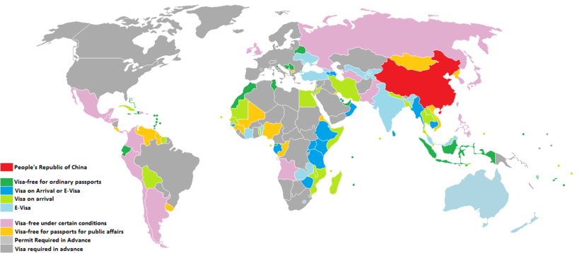 China visa waiver