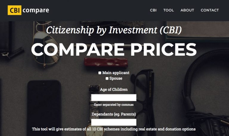 CBI compare prices tool